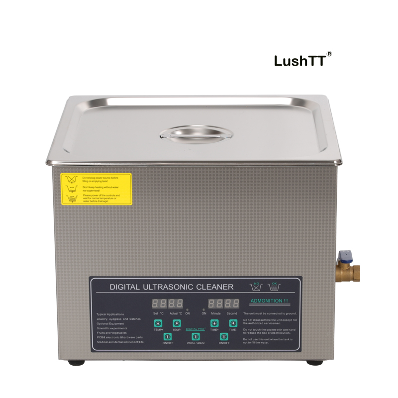 15L Stainless Steel Ultrasonic Cleaner for Metal Retainer Injector Parts Washing - Image 4