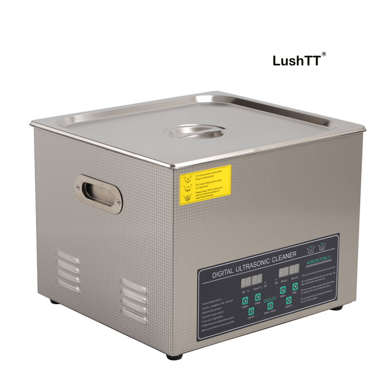 15L Stainless Steel Ultrasonic Cleaner for Metal Retainer Injector Parts Washing - Image 3