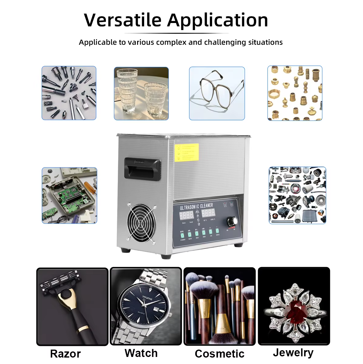 Ultrasonic Cleaning Machine Parts Washer 15L 360W Power Adjustable 40Khz - Image 12