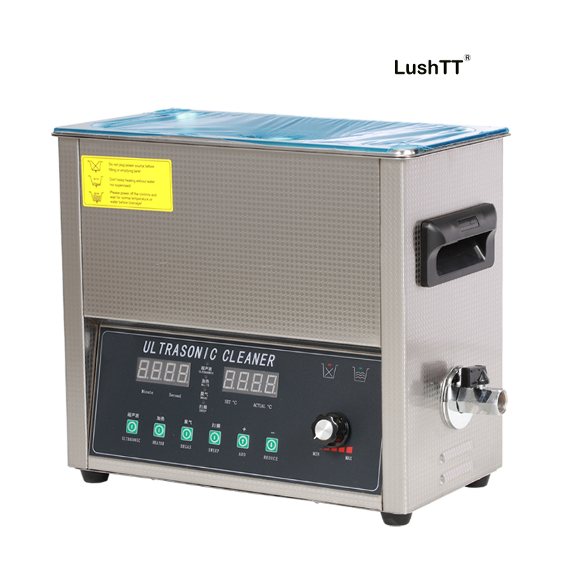 Ultrasonic Cleaning Machine Ultrasonic Bath 6L Degas Sweep Power Adjustable - Image 4