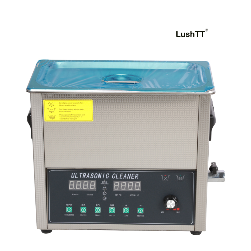 Ultrasonic Cleaning Machine Ultrasonic Bath 6L Degas Sweep Power Adjustable - Image 3
