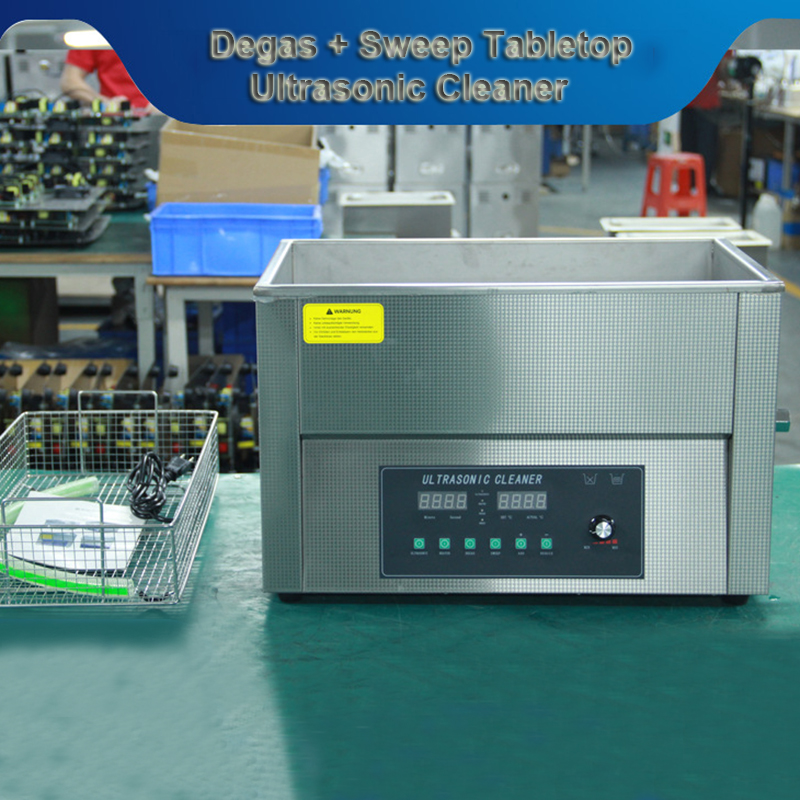 Ultrasonic Bath 22L 40kHz Sweep Degas Ultrasonic Cleaning Machine Parts Washer - Image 6