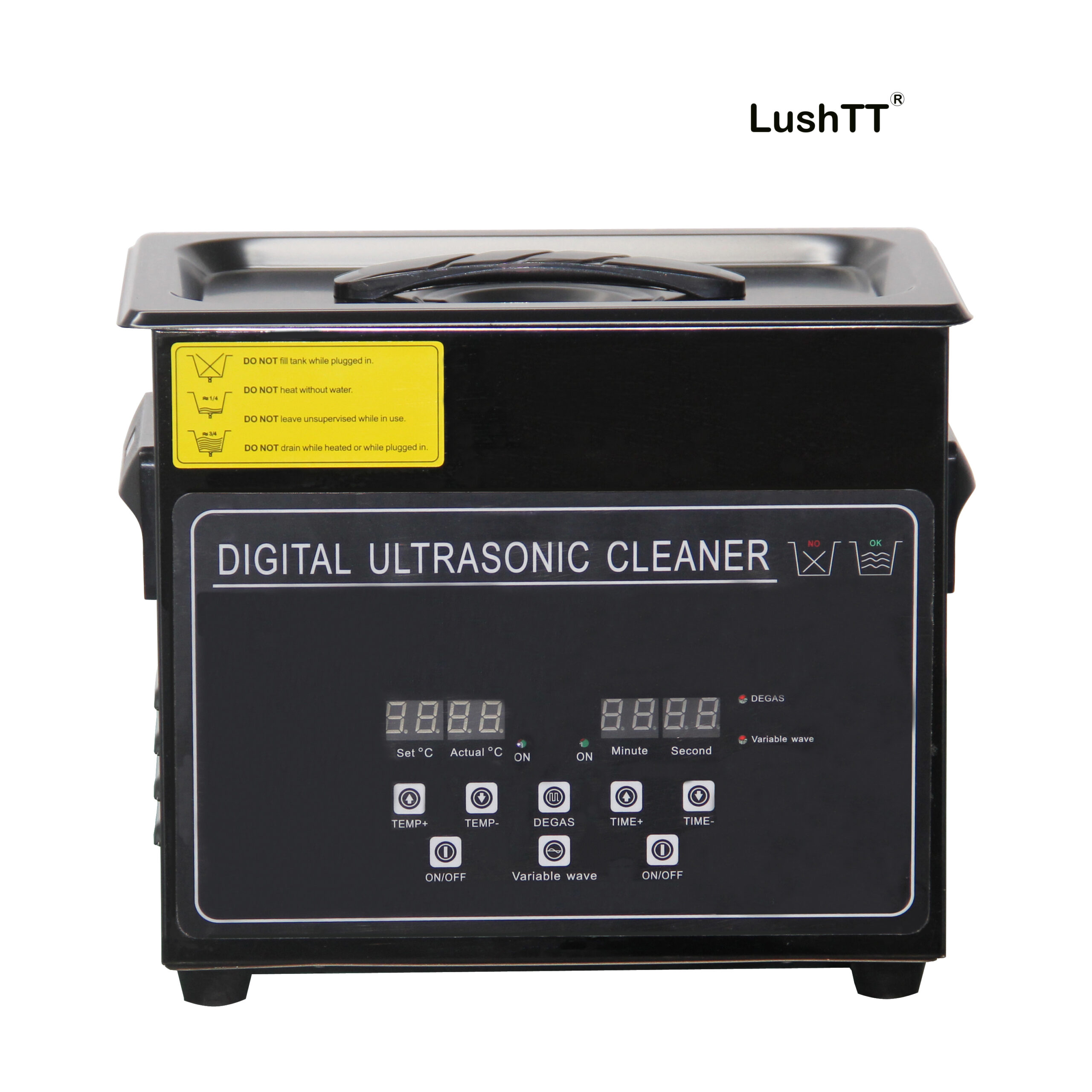 Ultrasonic Cleaner 3 Liters for Manicure Tools Thermometers Small Machine Parts - Image 3
