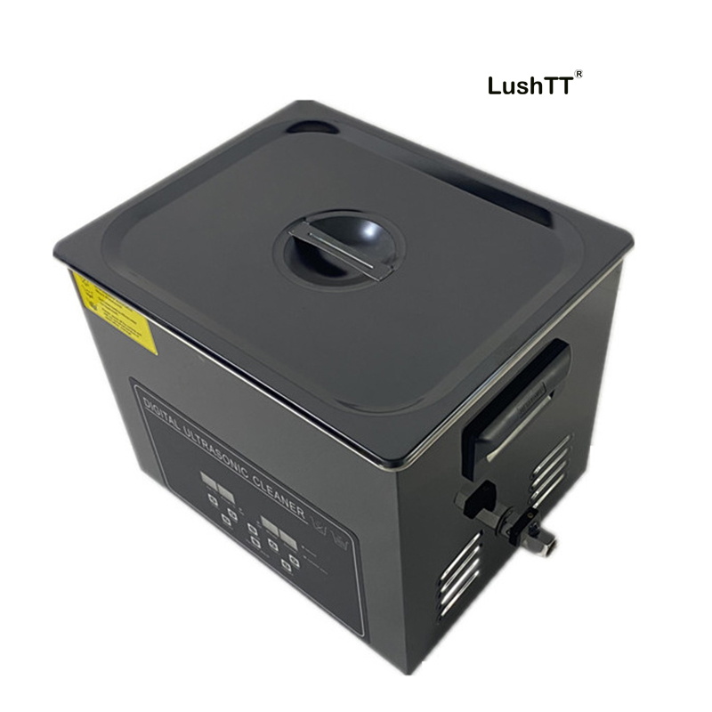 Digital Ultrasonic Cleaner 10L Black Titanium Shell Stainless Steel Bath - Image 2