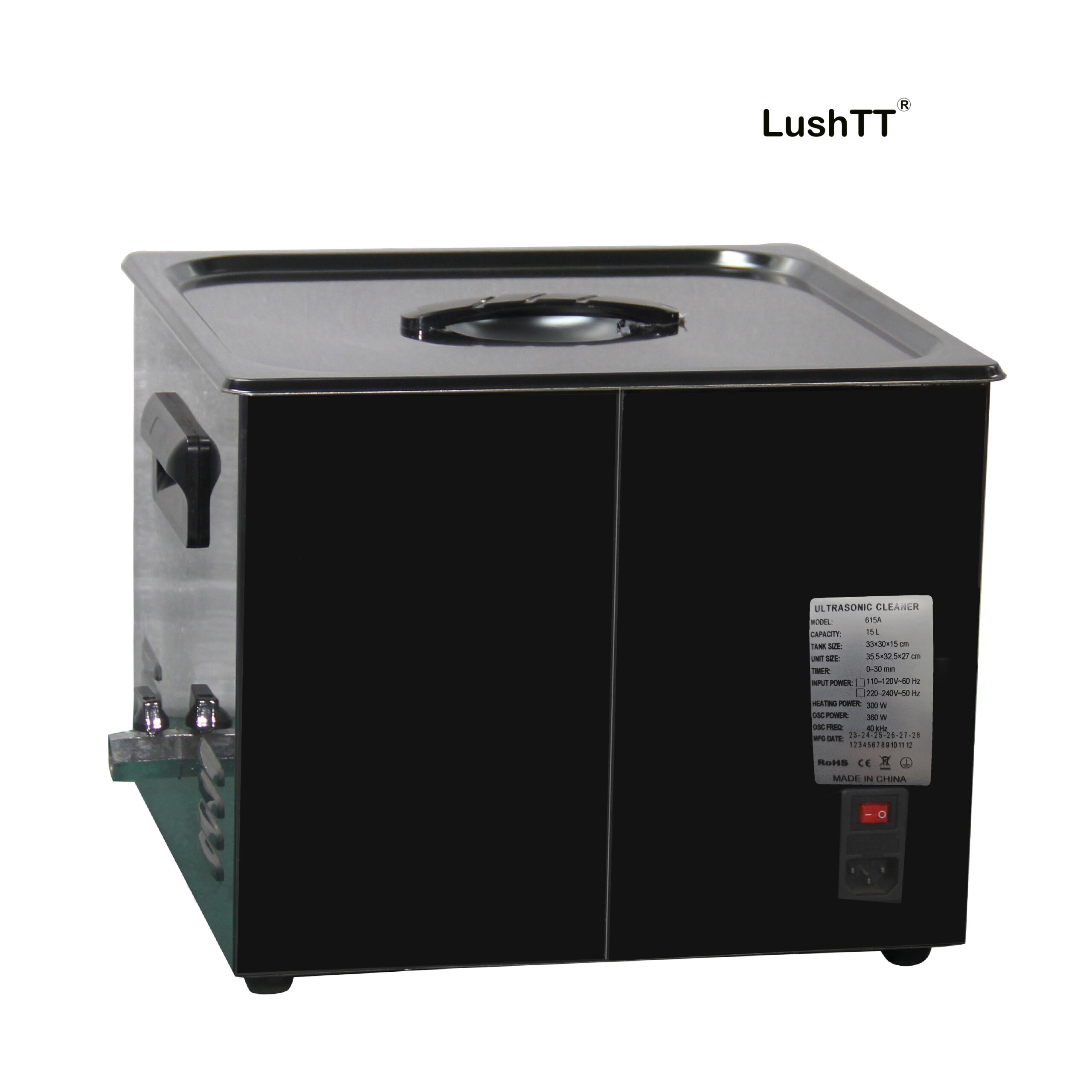 Ultrasonic Cleaner 15L for Carburetor Parts Fuel Injectors Valve Components - Image 6