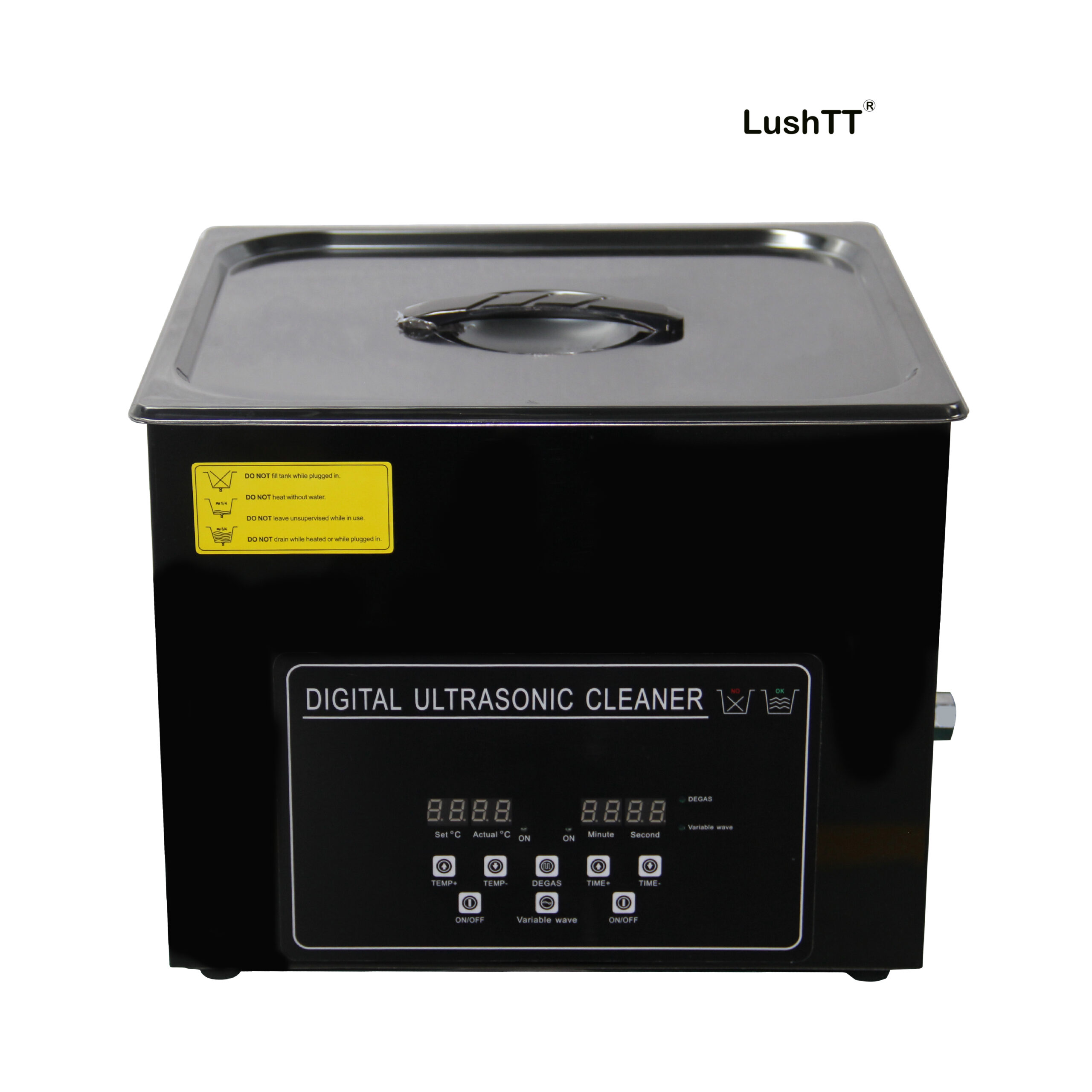 Ultrasonic Cleaning Machine Parts Washer 19L 40kHz Black Titanium Shell - Image 5