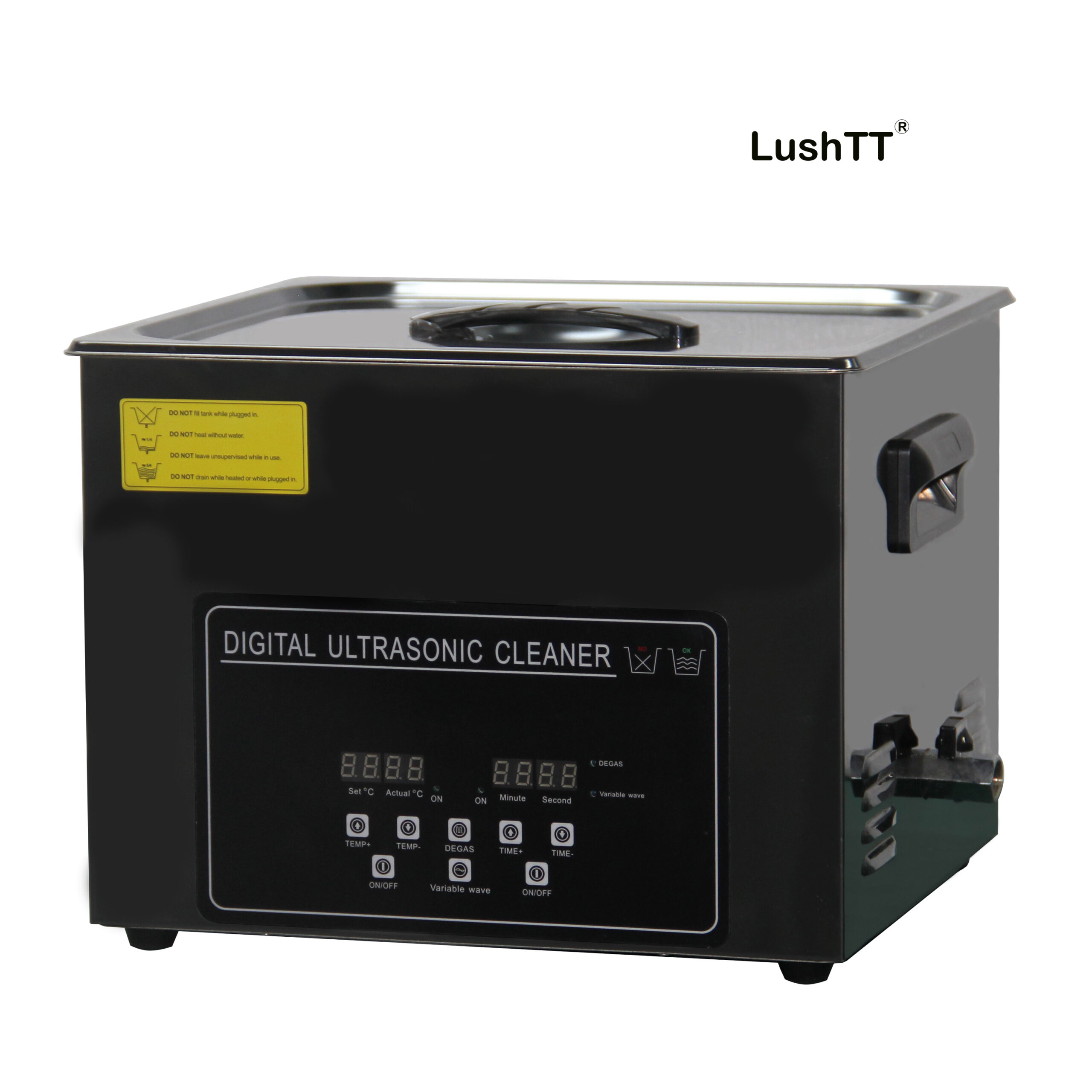 Ultrasonic Cleaning Machine Parts Washer 19L 40kHz Black Titanium Shell - Image 6