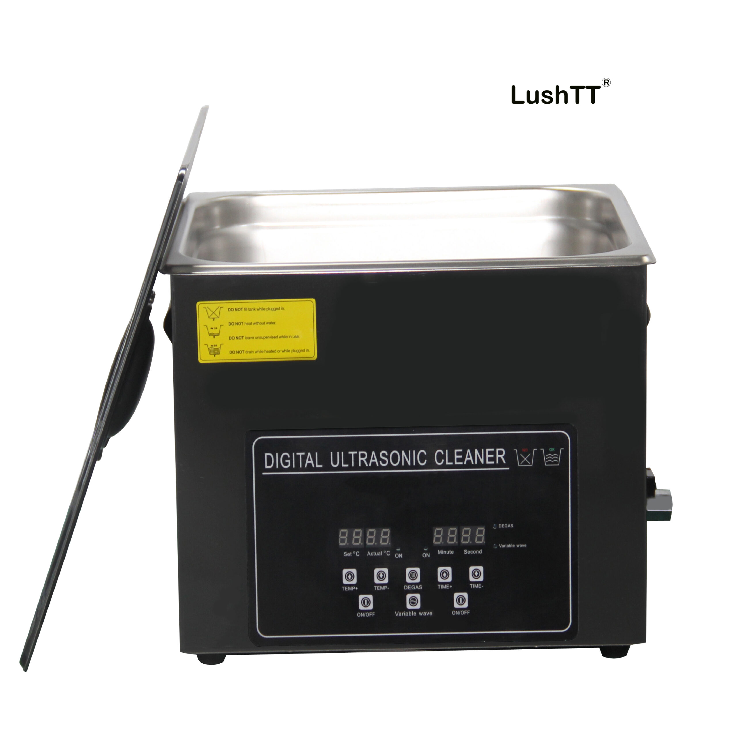 Ultrasonic Cleaning Machine Parts Washer 19L 40kHz Black Titanium Shell - Image 2