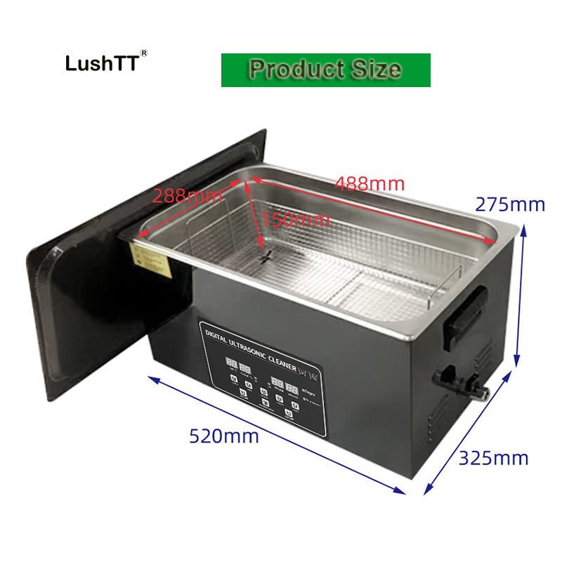 Ultrasonic Cleaning Machine 22L 40kHz for Workpieces Parts Components - Image 8
