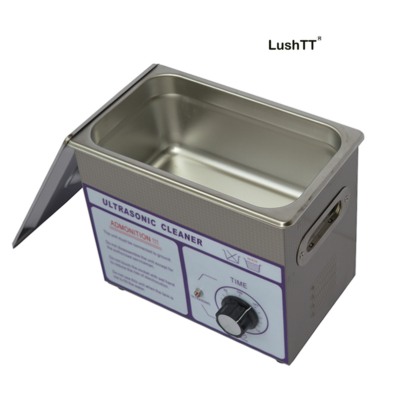 Ultrasonic Jewelry Glasses Cleaner 3L 40kHz Parts Washer Cleaning Machine - Image 2