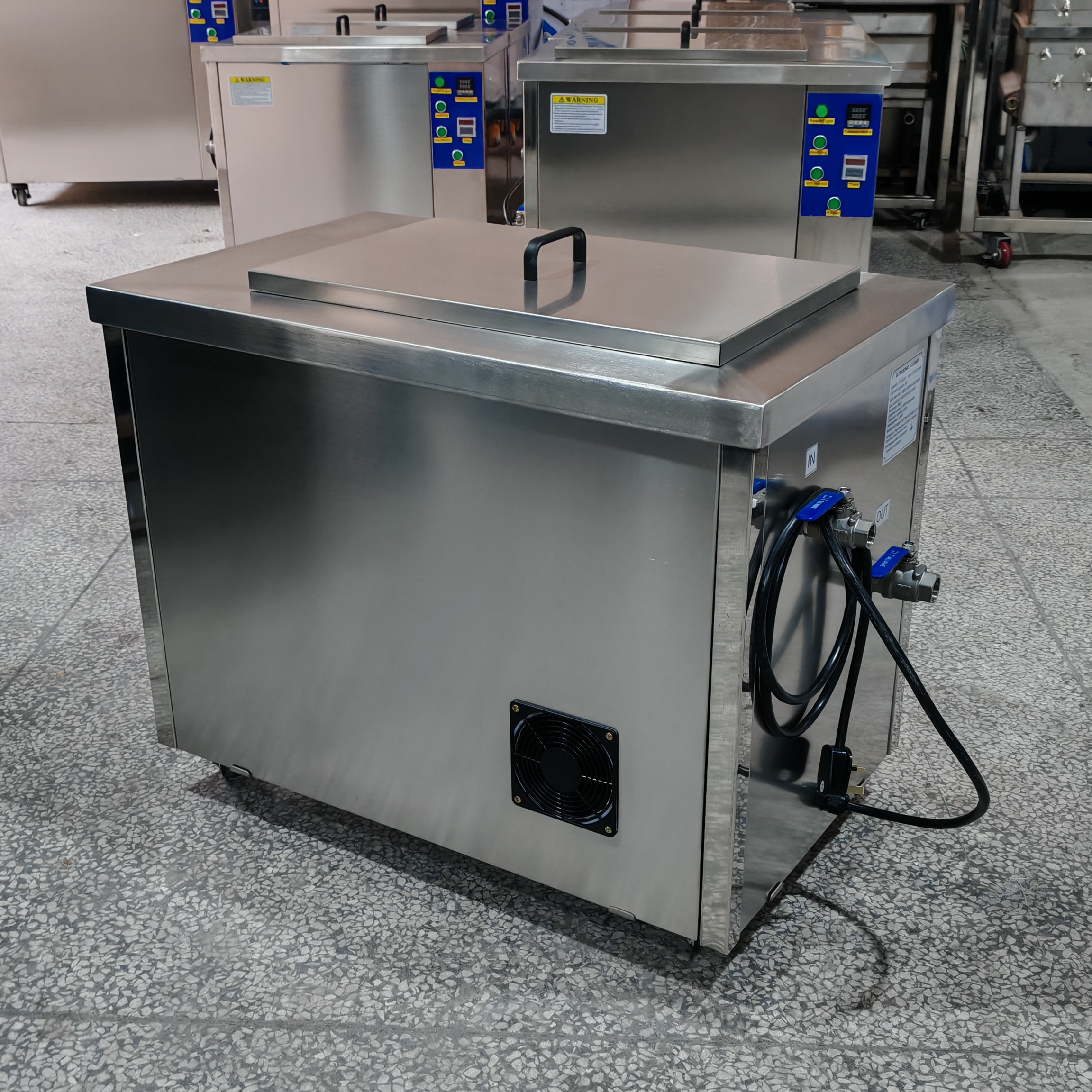 Industrial Ultrasonic Cleaner for Sale 38L with Timer Heater Stainless Steel Tank - Image 5