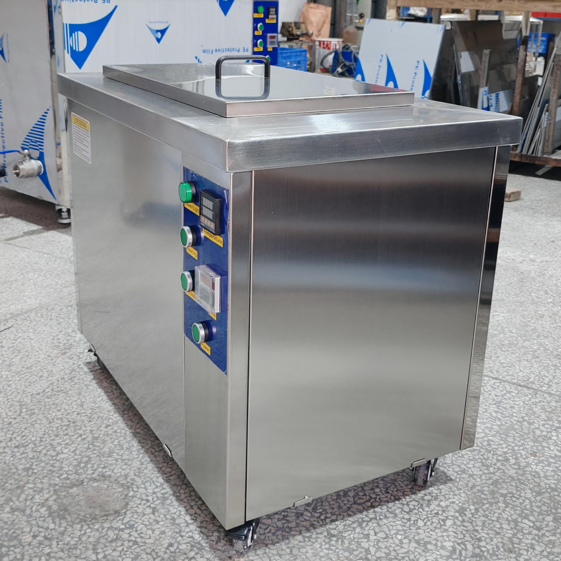 Industrial Ultrasonic Cleaner for Sale 38L with Timer Heater Stainless Steel Tank - Image 4