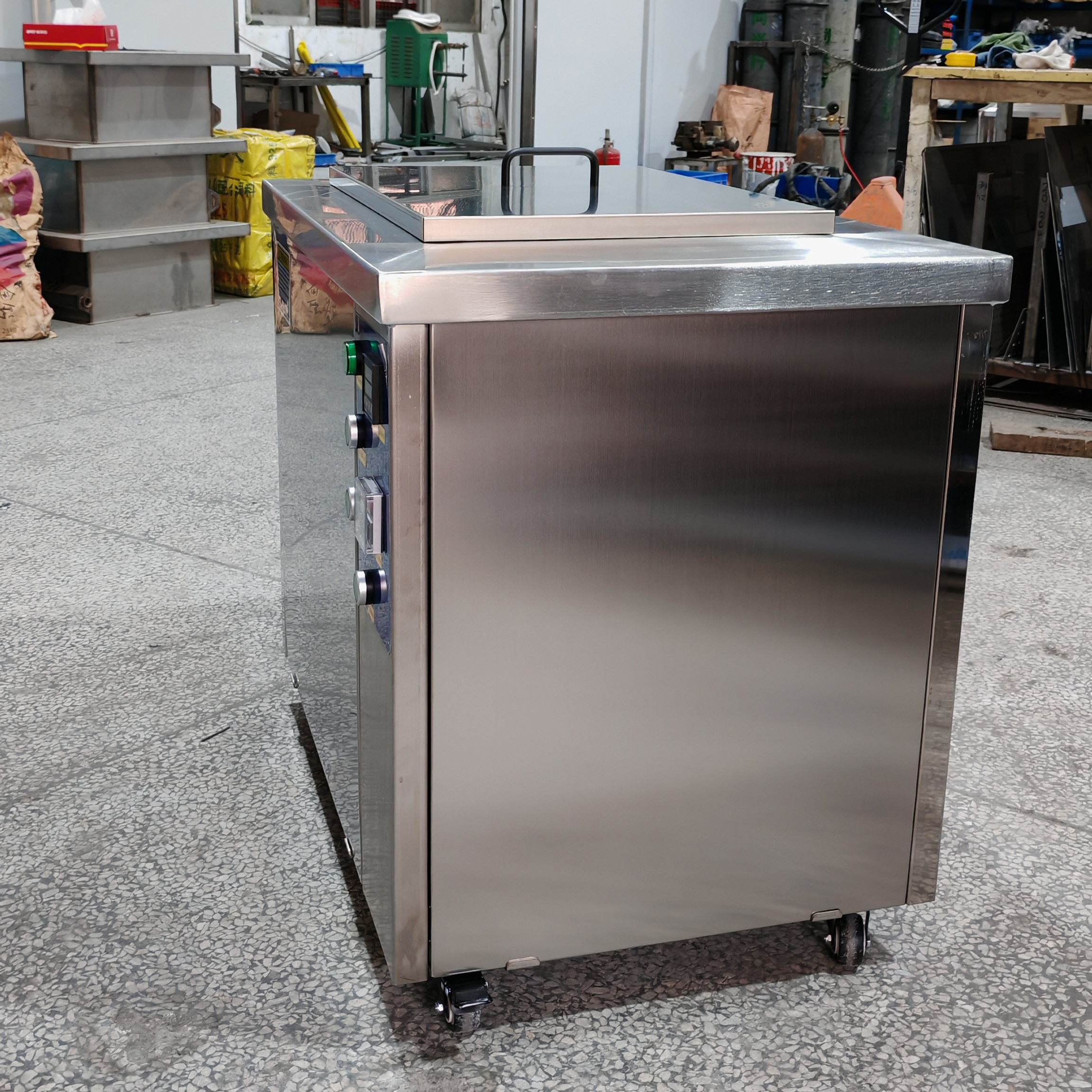 Industrial Ultrasonic Cleaning Machine 61L with Timer Heater Stainless Steel Tank - Image 6