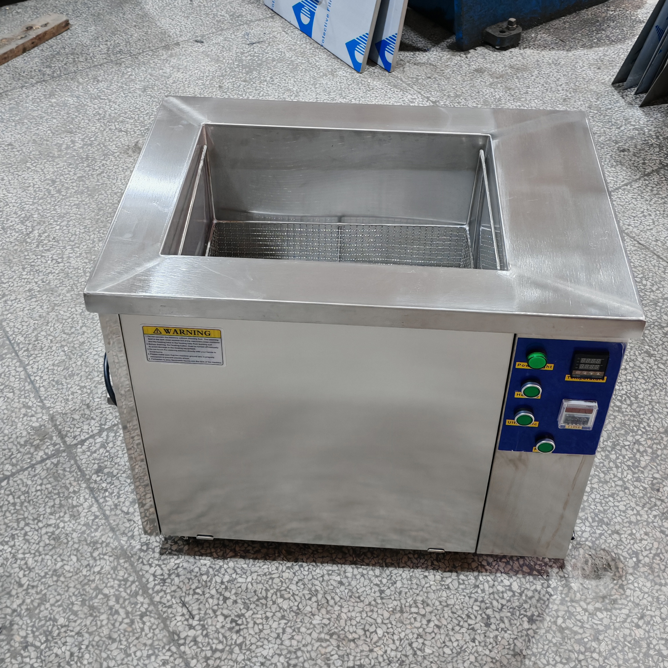 Industrial Ultrasonic Cleaning Machine 61L with Timer Heater Stainless Steel Tank - Image 7